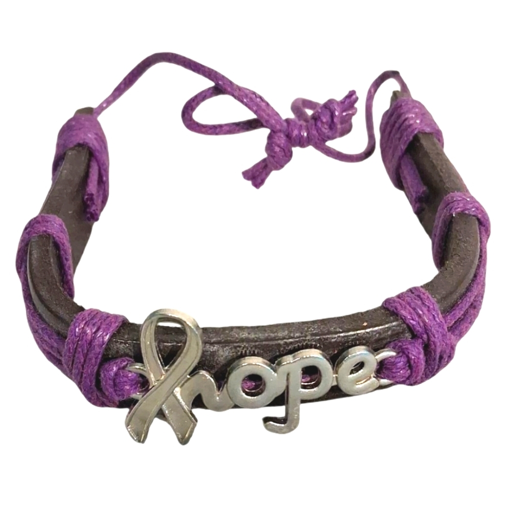 HOPE Leather & Rope Bracelet 3939